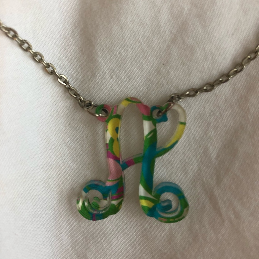 Lilly Pulitzer Monogram A Necklace